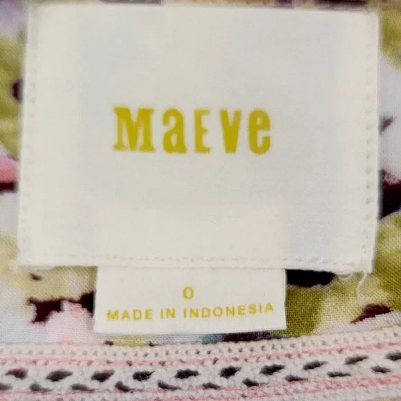 Anthropologie MAEVE Flowy Floral Boho Blouse - Picture 10 of 11